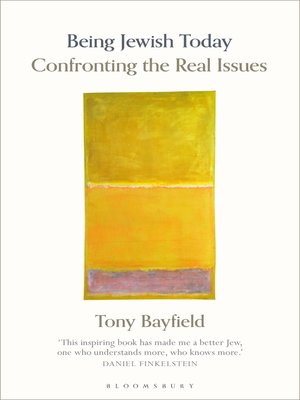 cover image of Being Jewish Today